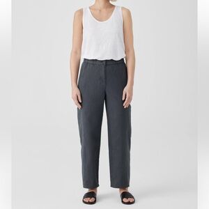 Eileen Fisher Cotton Hemp Lantern Cargo Pant